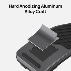 Model 3/Y Performans Alaşımlı Pedallar, Kaymayan Metal Fren Pedalı Kılıfı (2017-2023)