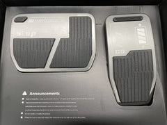 Model 3/Y Performans Alaşımlı Pedallar, Kaymayan Metal Fren Pedalı Kılıfı (2017-2023)