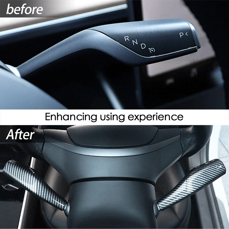 Turn Signal Stalk Covers for Model 3/Y (2017-2023) - TESLAUNCH