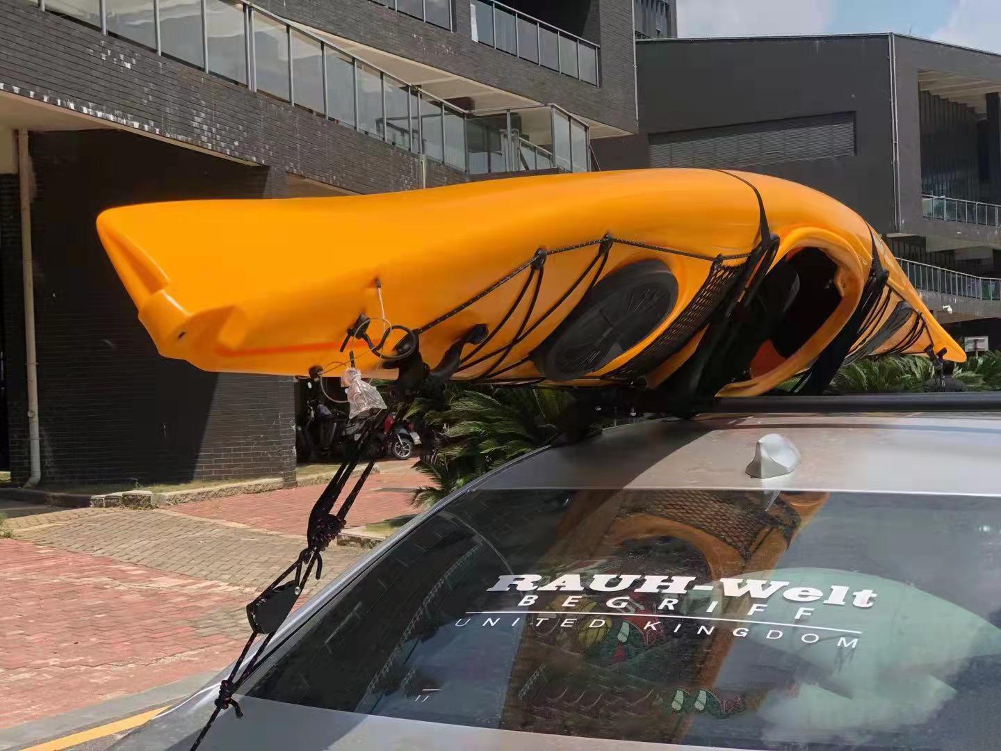 Tesla Crossbar Kayak Canoe Rack Adapters For Model S/X/3/Y (2012-2023) - TESLAUNCH