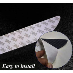 Tesla Carbon Fiber Door Sill Protector Cover For Model S (2016-2020) - TESLAUNCH