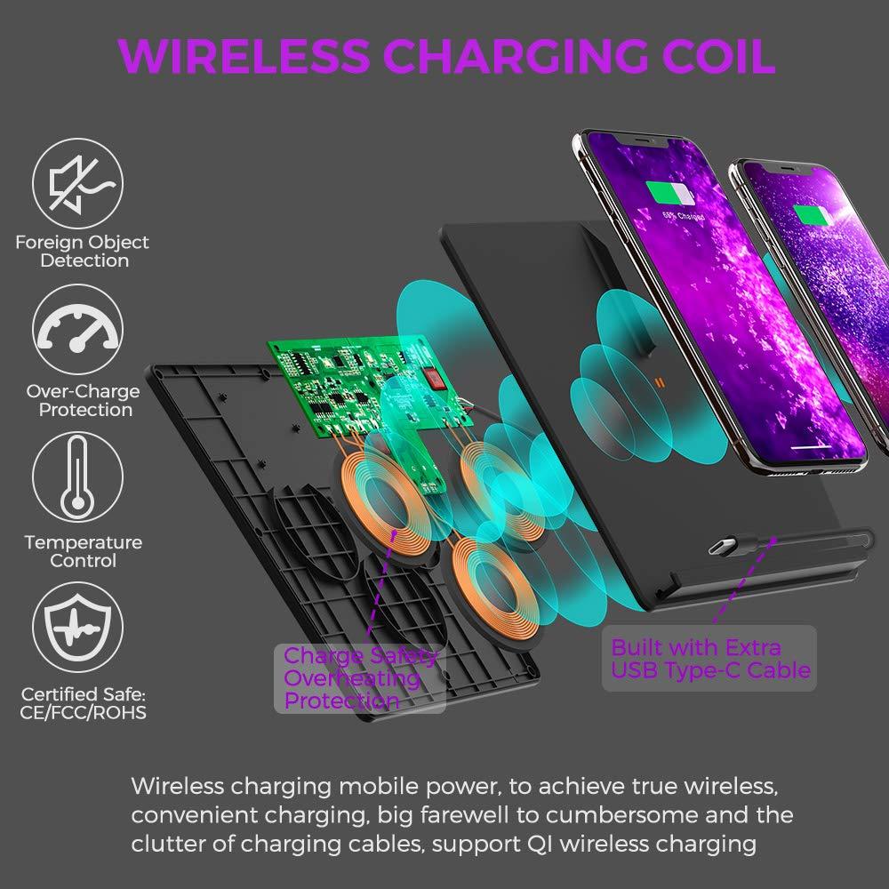 Wireless Phone Charging Pad For Model 3/Y (2017-2020) - TESLAUNCH