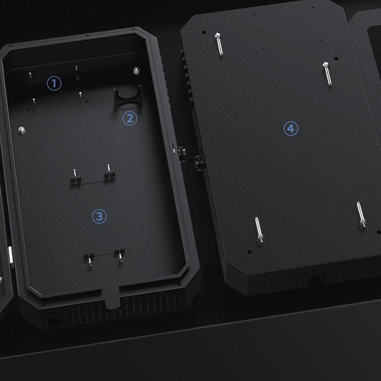 Tesla Charging Case Charger Holder Collection Organizer Box - Outdoor All Weather Waterproof For Model S X 3 Y - TESLAUNCH