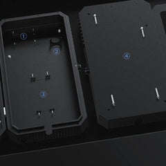 Tesla Charging Case Charger Holder Collection Organizer Box - Outdoor All Weather Waterproof For Model S X 3 Y - TESLAUNCH