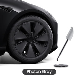 Wheel Rims Touch Up Paint for Tesla 2024 Model 3 Highland - DIY Curb Rash Repair with Color-matched Touch Up Paint