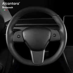 Κάλυμμα τιμονιού Alcantara Για Tesla Model 3/Ε