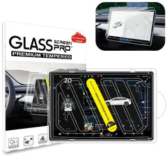 Dashboard Screen & Second Row Seat Screen Protector Tempered Film Fully Covers For Tesla 2024+ Model 3 Highland - T-Launch