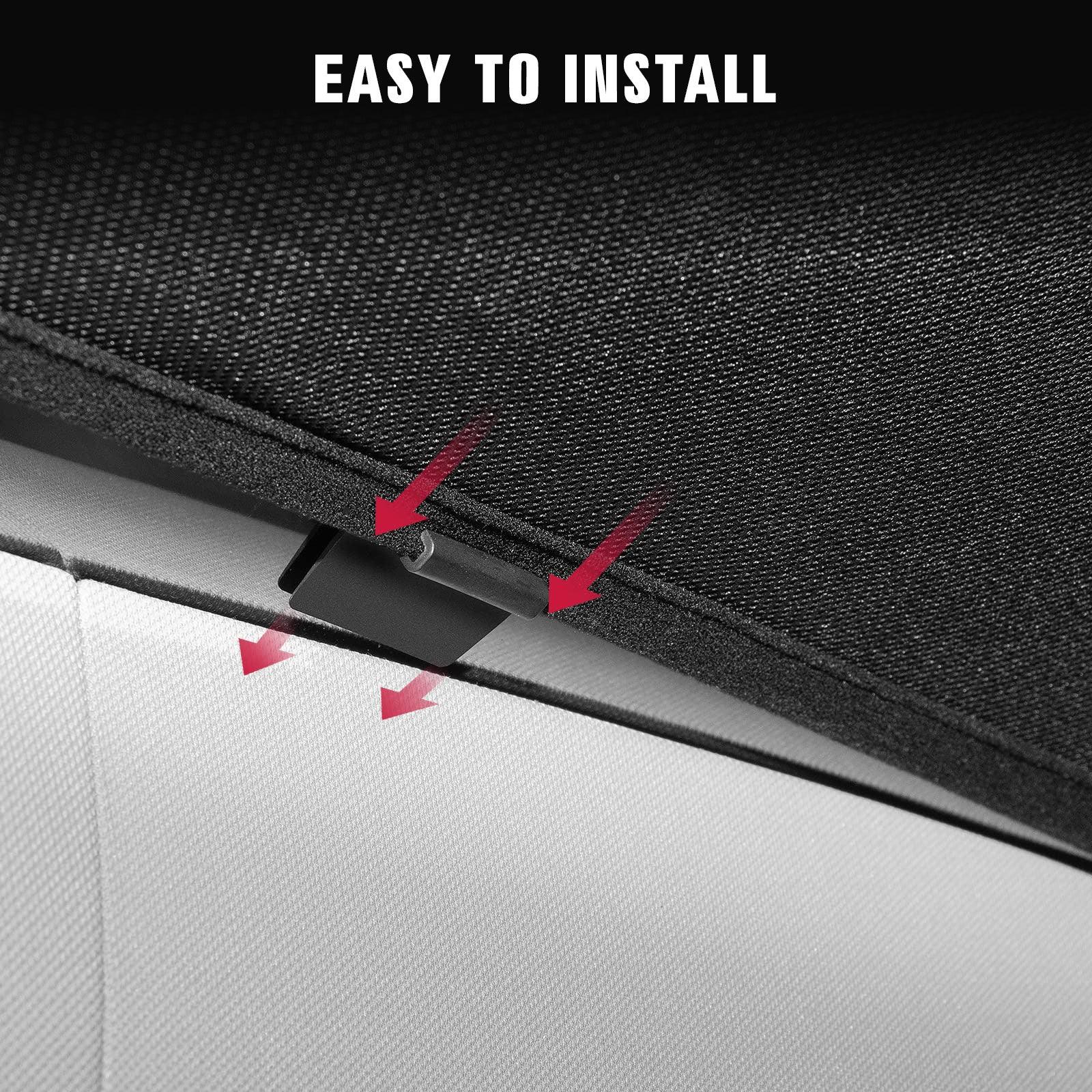 Glass Roof / Sunroof Sunshade for Tesla Model 3(2021-2023) Sun Visor Accessories - TESLAUNCH