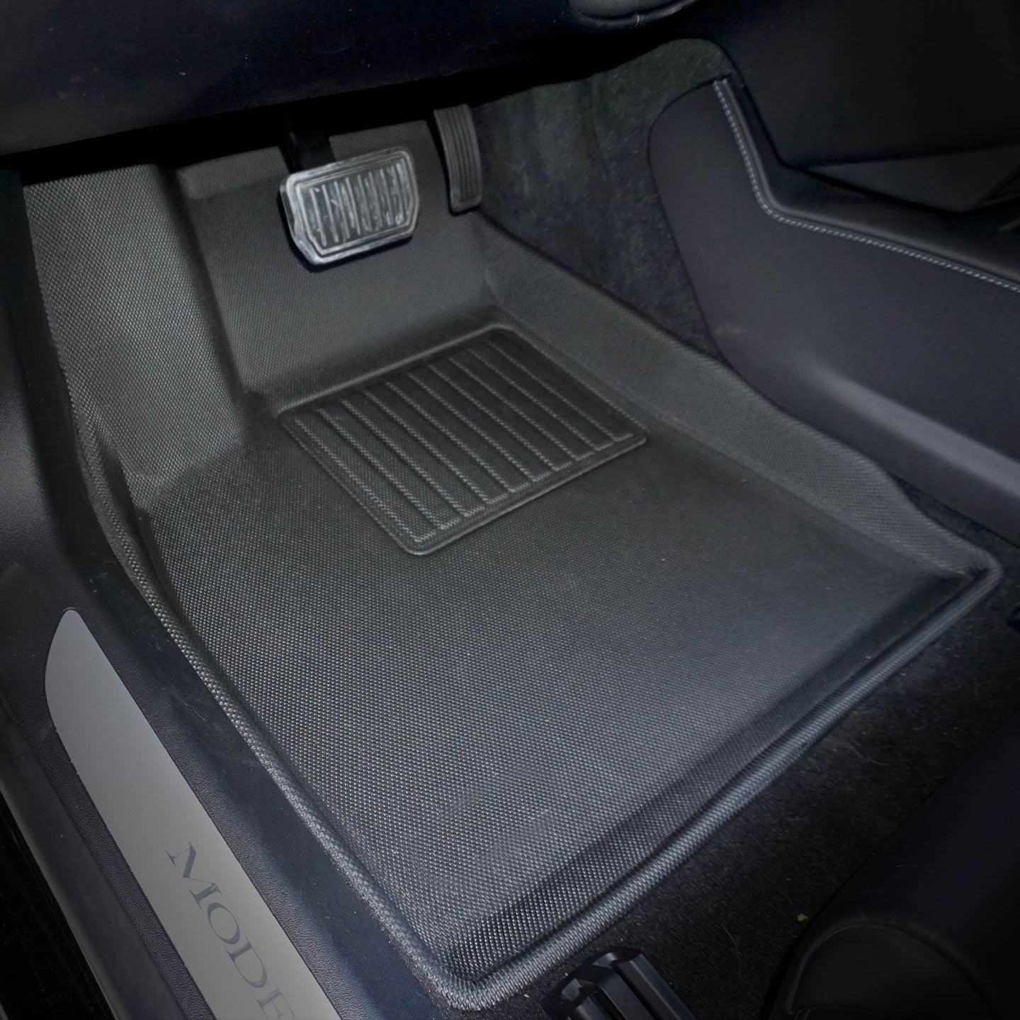 Tesla Model S Floor Mats And Liners 3D Lamination Cutting Cargo Liner (2021-2023) - TESLAUNCH