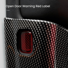 Door Protector for Tesla Model 3, Door Inner Trim Cover Overlay (Carbon Fiber Pattern ABS) (2021-2023) - TESLAUNCH