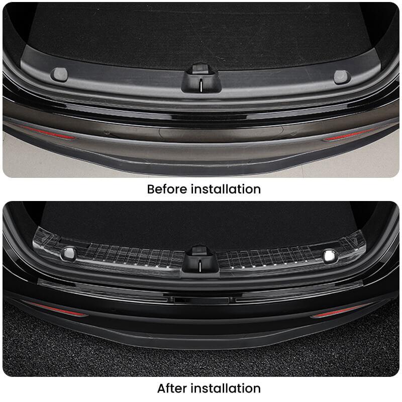 Tesla Model Y Trunk Sill Protector Cover (2020-2023) - TESLAUNCH