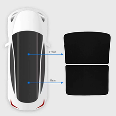 Parasolar Split Sticla Acoperis pt Tesla Model Y(2020-2024) Accesorii pentru parasolar Umbra termică pentru blocarea soarelui