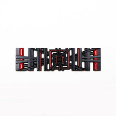 Tesla Plaid SpaceBalls Tribute, Die-Cast Aluminum Badge Trunk Emblem - For All Models (2012-2023) - TESLAUNCH