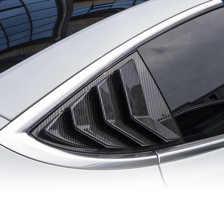 Rear Corner Window Protector For Model 3 (1 Pair) (2017-2023) - TESLAUNCH