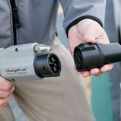 SAE J1772 До Tesla Зарядний адаптер 60A / 250V змінного струму для Tesla Model S/X/3/Y, для заряджання рівня 1 - рівня 2, зарядна станція типу 1, захищена від атмосферних впливів IP54