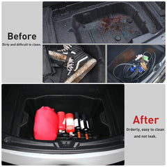 Model 3 กล่องจัดระเบียบท้ายรถสำหรับ Tesla(2560-2563)