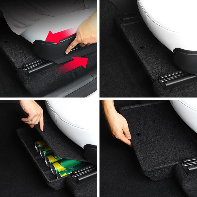 Tesla Model Y Under Front Seat Storage Box (2020-2023) - TESLAUNCH