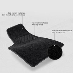 Double Layer With Blanket Floor Mat for Tesla Model S Accessories (2014-2020)