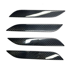 Model S Door Handle Overlay (Set Of 4) (ABS / Real Carbon Fiber) (2012-2020) - TESLAUNCH