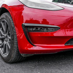 Model 3 Fog Light Canards/Eyelids (1 Pair) (2017-2023) - TESLAUNCH