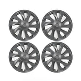 Model 3 Induction Style Wheel Hubcap - 18" Performance Style Wheel Hub Caps (4 Pcs) for Tesla - T-Launch