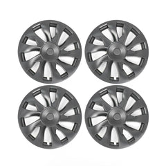 Model 3 Induction Style Wheel Hubcap - 18" Performance Style Wheel Hub Caps (4 Pcs) for Tesla - T-Launch