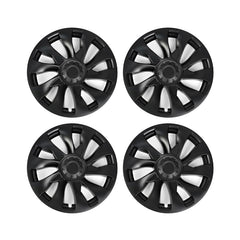 Model 3 Performance Style Wheel Hub Caps - 18" Uberturbine Style Wheel Hubcap (4 Pcs) for Tesla - T-Launch