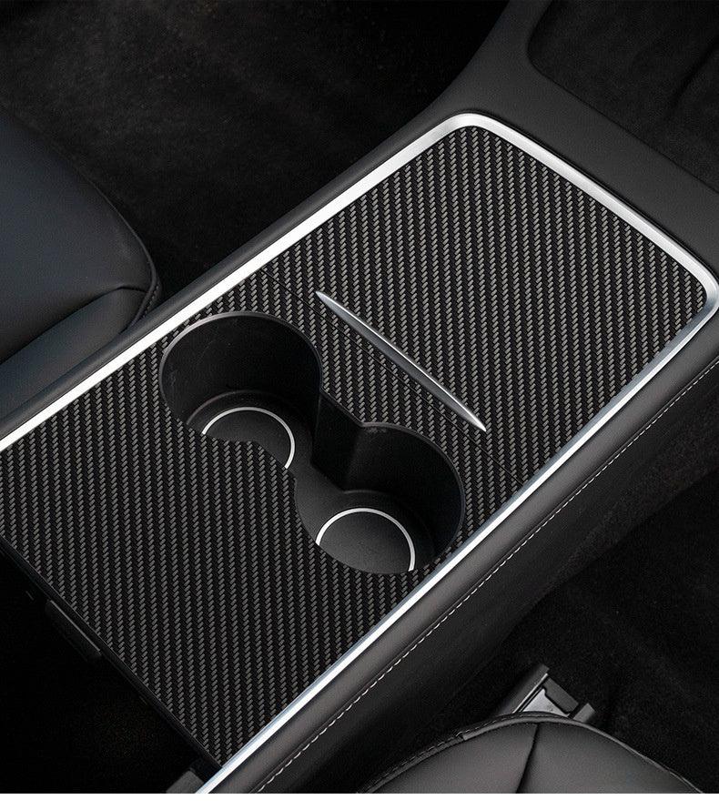 Model 3 / Y Refresh Center Console Decoration Wrap Kit (Gen. 2) for Tesla(2021-2023) - T-Launch