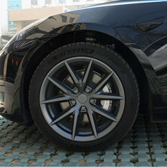 Model 3/Y AMG-Style Wheel Hub Caps Aero Hubcap for Tesla (4 Pcs) - T-Launch
