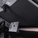 Model 3/Y Foldable Windshield Sun Visor Shade (2017-2026) for Tesla Car Accessories - T-Launch