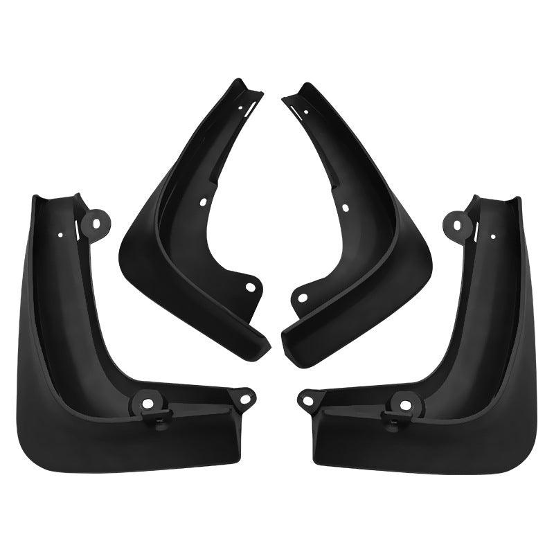 Tesla Model S Mud Flaps Custom Front Rear Mudguard Kit, No Drill Fender (2016-2020) - TESLAUNCH