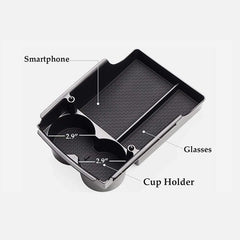 Model S/X Center Console Organizer Storage Box Tray Cup Holder (2016-2020) - T-Launch