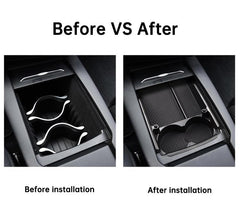 Model S/X Center Console Organizer Storage Box Tray Cup Holder (2016-2020) - T-Launch