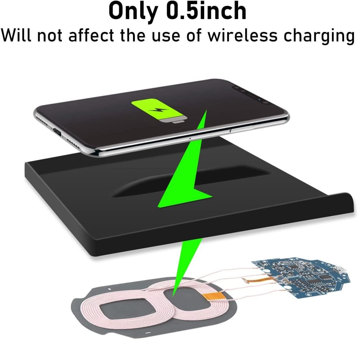 Tesla Model S/X Wireless Charging Anti-slip Mat (2021-2023) - TESLAUNCH