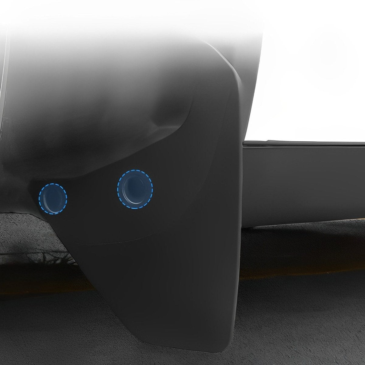 Model Y/3 OEM Mud Flaps Front Rear Mudguard Kit for Tesla- TPE No Drill Fender (2019-2024) (4 PCS) - T-Launch