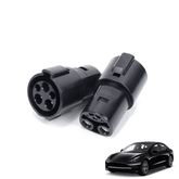 SAE J1772 To Tesla Charging Adapter 60Amp / 250V AC For Tesla Model S/X/3/Y, For Level 1 - Level 2 Charging, Type 1 Charging Station, IP54 Weatherproof - T-Launch