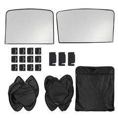 Split Glass Roof Sunshade for Tesla Model Y(2020-2024) Sun Visor Accessories Sun Blocking Heat Shade - T-Launch