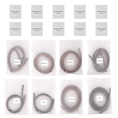 Tesla Model 3/Y Door Seal Kit Soundproof Rubber Weatherstrip (2017+) - T-Launch