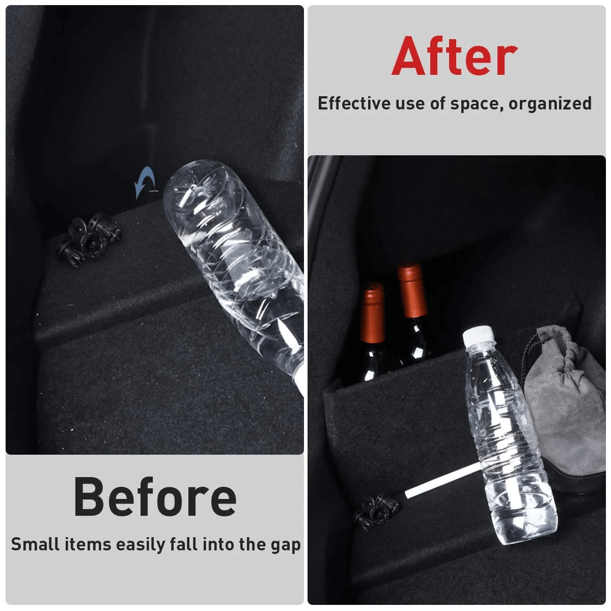 Trunk Side Pocket Extender For Tesla Model 3 (2017-2023) - T-Launch