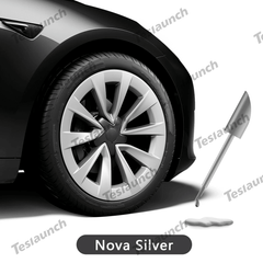Wheel Rims Touch Up Paint Kit for Tesla Model 3/Y/S/X - DIY Curb Rash Repair with Color-matched Touch Up Paint - T-Launch