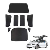 Whole Car Window & Sunroof Covercraft Dense Mesh Sunshade Kit (8 pcs) for Tesla Model X(2015-2020) Car Accessories - T-Launch