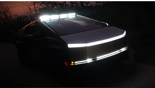 How to Install a Light Bar on Your Tesla Cybertruck Without Drilling