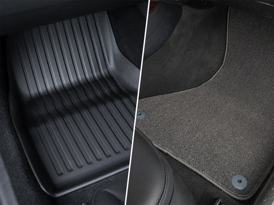 All-Weather Floor Mats vs. Carpet Mats