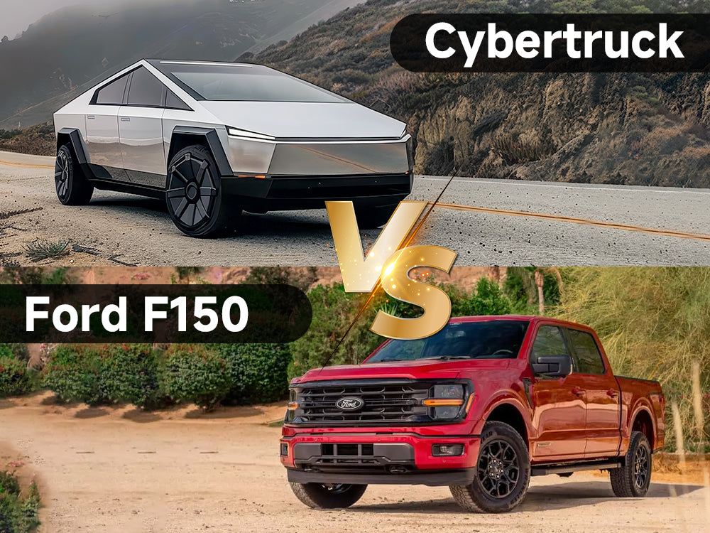 Tesla Cybertruck vs Ford F150: uma comparação abrangente