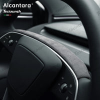 Tesla with the Best Steering Wheel Covers in Teslaunch