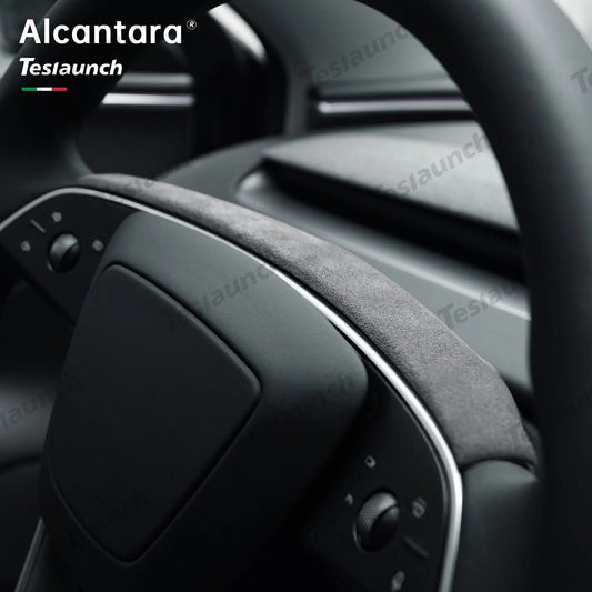 Tesla with the Best Steering Wheel Covers in Teslaunch