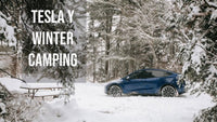 TESLA WINTER CAMPING