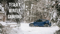 TESLA WINTER CAMPING