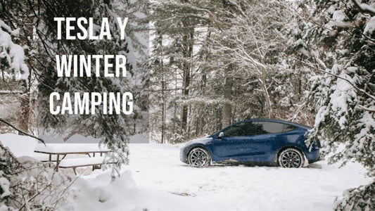 TESLA WINTER CAMPING