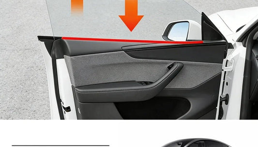 Best Wind Noise Reduction Seals for Tesla Model 3/Y/S/X: Quieter Highway Drives and Cleaner Door Edges - T-Launch